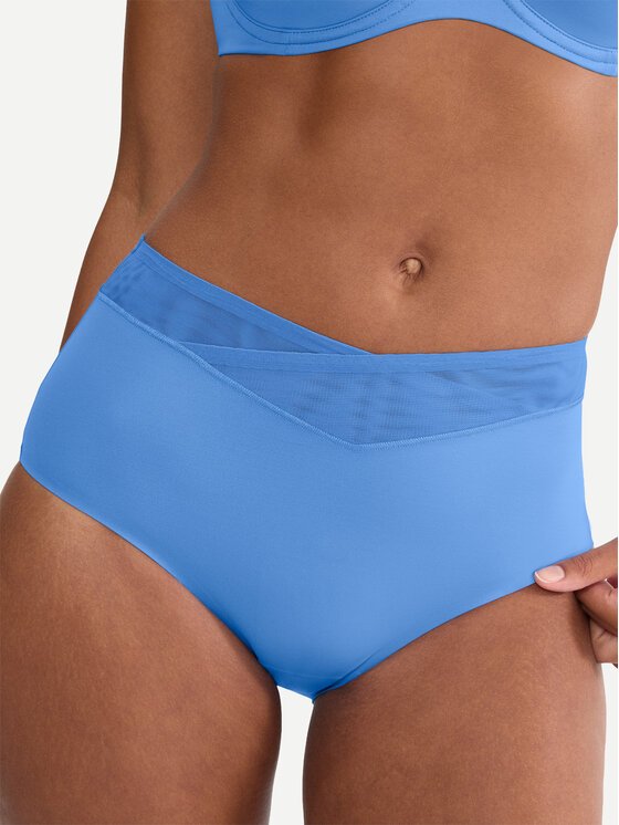 Triumph Triumph Figi klasyczne z wysokim stanem True Shape Sensation 10218231 Niebieski