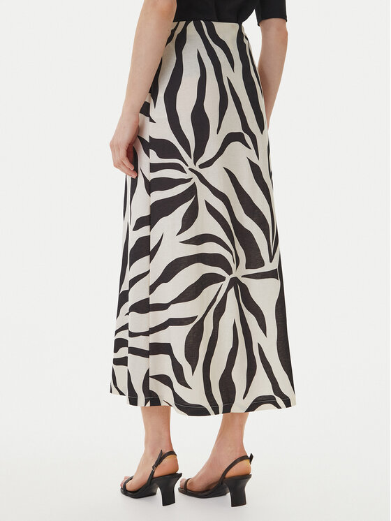 ONLY ONLY Spódnica maxi Chigo Sakura 15366894 Czarny Regular Fit