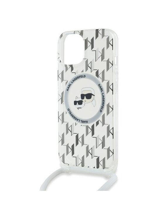KARL LAGERFELD KARL LAGERFELD Etui na telefon Apple iPhone 15 Przezroczysty