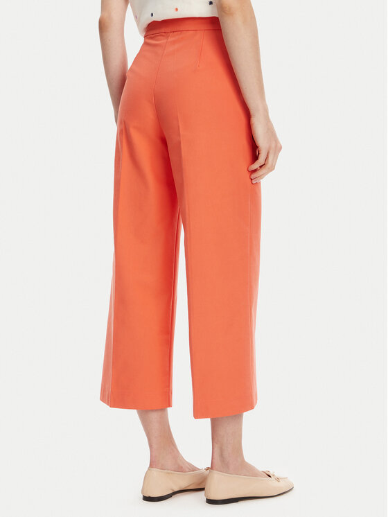 United Colors Of Benetton United Colors Of Benetton Spodnie materiałowe 42A8DF08R Pomarańczowy Wide Leg