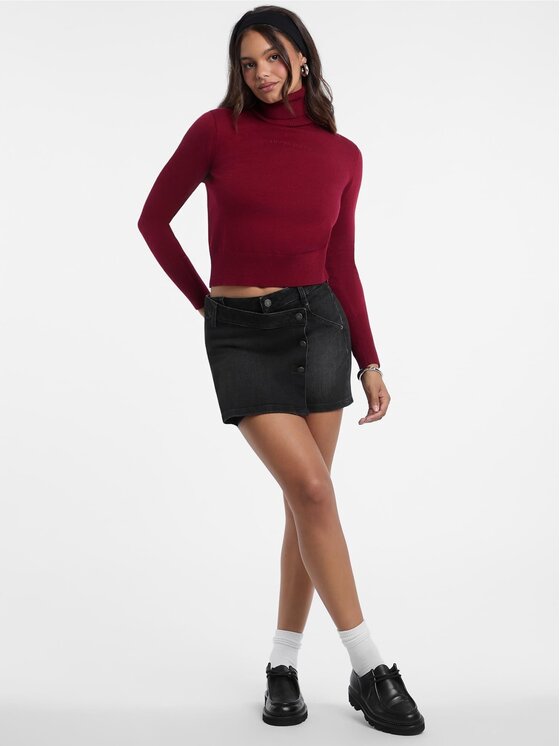 Guess Jeans Guess Jeans Текстилни панталони 179924 Черен Slim Fit