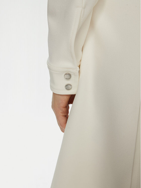 Guess Guess Rochie tip cămașă W5RK93 KCBO2 Alb Regular Fit