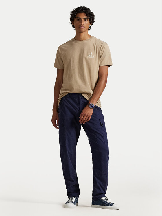 Polo Ralph Lauren Polo Ralph Lauren T-Shirt 710981136502 Μπεζ Regular Fit
