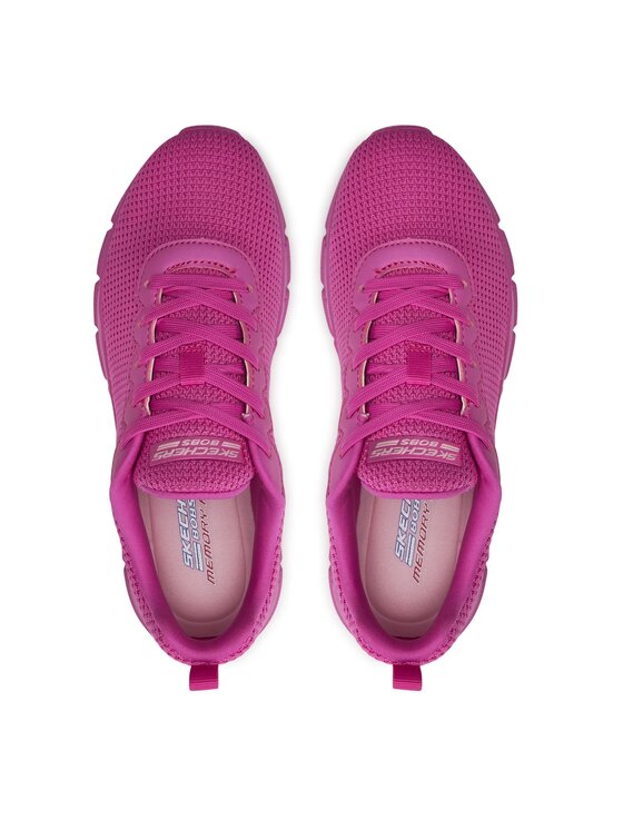 Skechers Skechers Sneakersy Bobs B Flex-Visionary Essence 117346/HPK Różowy