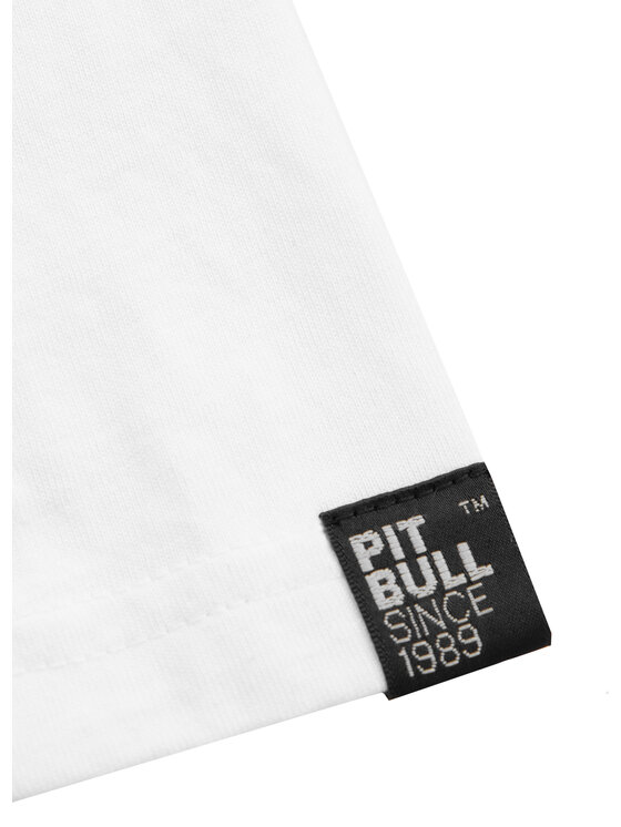 PITBULL PITBULL T-Shirt Koszulka Biały Regular Fit