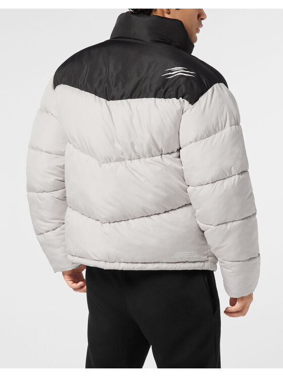 Plein Sport Plein Sport Giubbotto piumino 24023 Beige Regular Fit