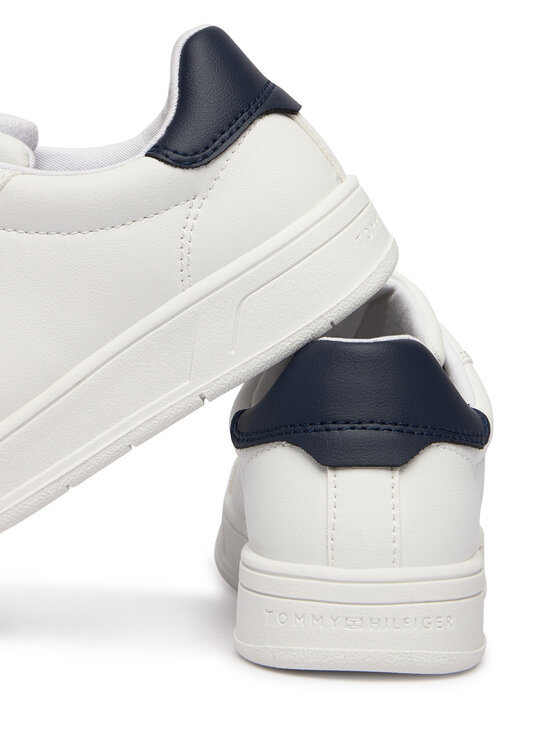 Tommy Hilfiger Tommy Hilfiger Sneakersy Low Cut Sneaker T3X9-34359-1355 M Biela