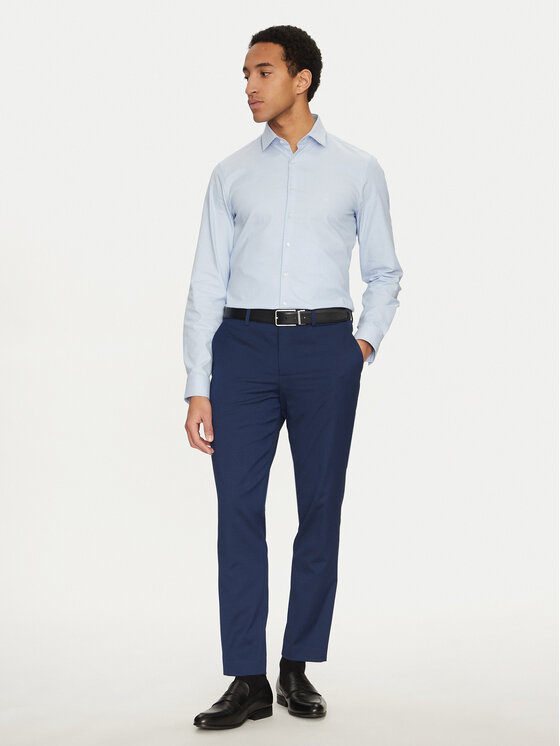 Calvin Klein Calvin Klein Ing K10K114307 Kék Slim Fit