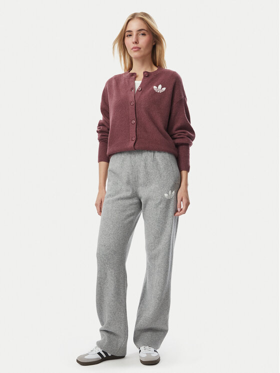 adidas adidas Παντελόνι φόρμας Essentials IA4439 Ανοιχτό γκρι Loose Fit