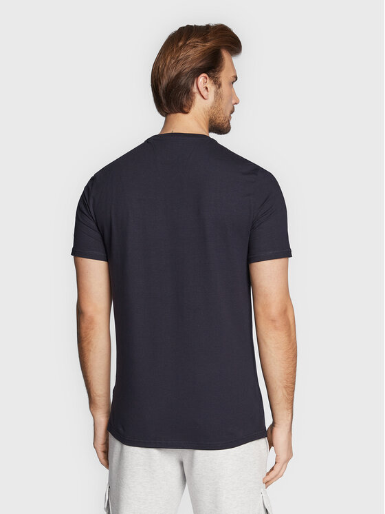T-shirt M3RI19 J1314 Blu scuro Slim Fit