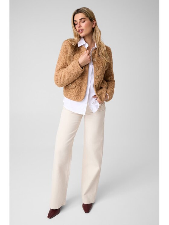Guess Guess Bunda pro přechodné období 184815 Hnědá Classic Fit
