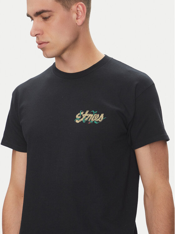 Etnies Etnies T-Shirt Rose Arrow 4130004131 Czarny Regular Fit