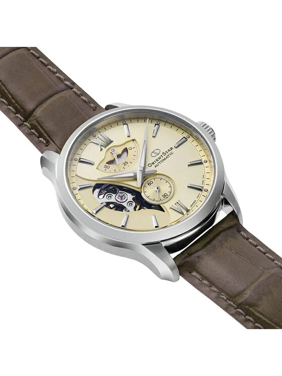 Orient Star Orient Star Zegarek RE-AV0B10G00B Brązowy