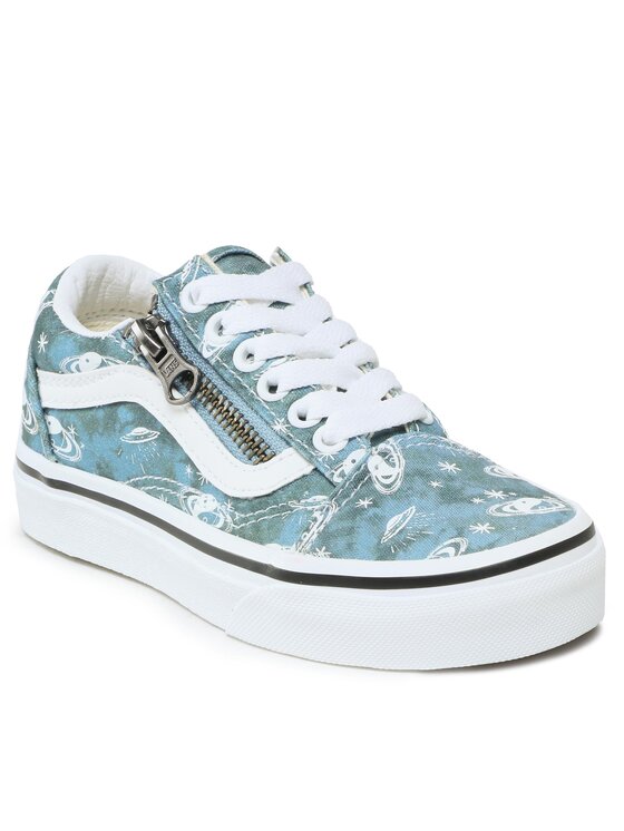 Vans Vans Tenisówki Old Skool Zip VN0A2XSM4481 Niebieski jasny