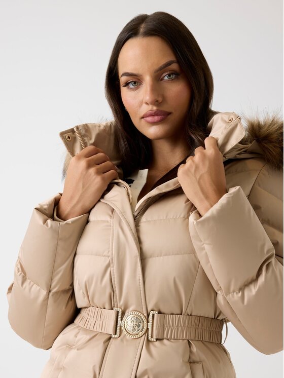 Guess Guess Übergangsjacke 179258 Beige Classic Fit
