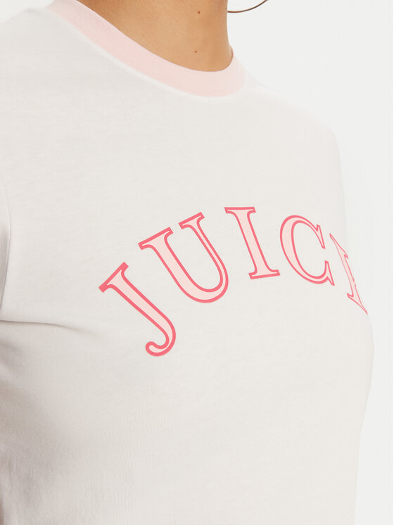 Juicy Couture Juicy Couture Футболка College Gf JCSCT224414 Білий Regular Fit