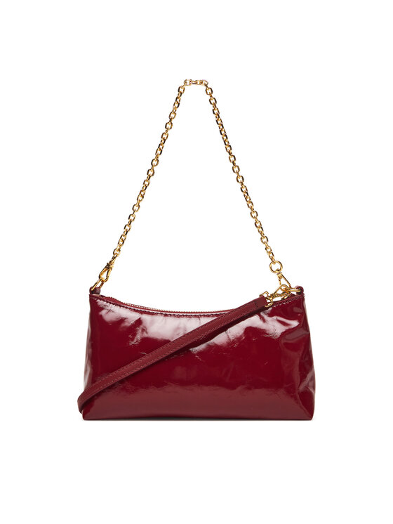 Coccinelle Coccinelle Handtasche THJ Coccinelle Aura Shiny E5 THJ 55 01 01 Dunkelrot