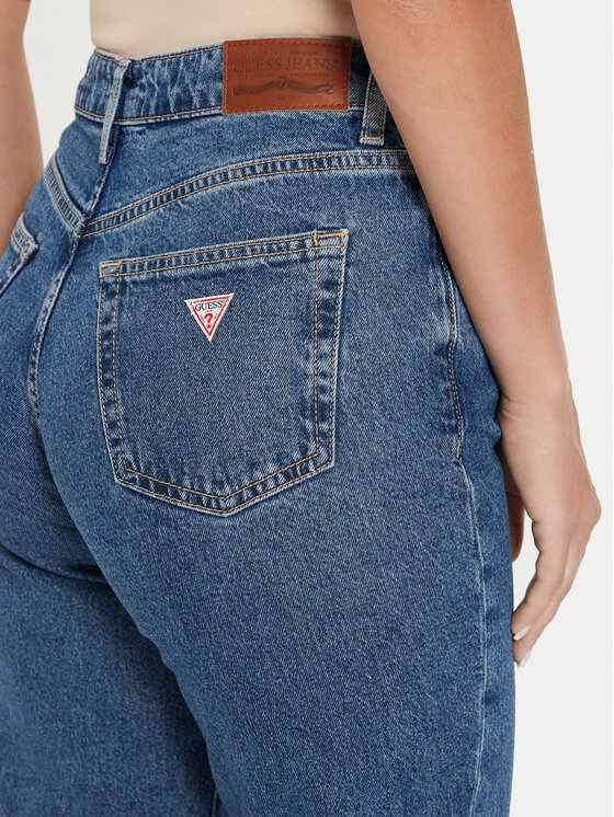 Guess Jeans Guess Jeans Jeansy W4YA0D D5CC3 Modrá Relaxed Fit