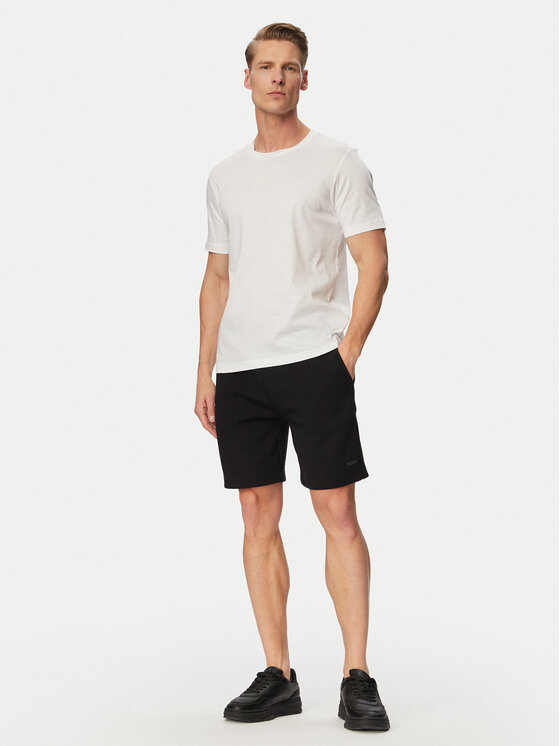 BOSS BOSS Sporta šorti JT_Globe 50558970 Melns Regular Fit