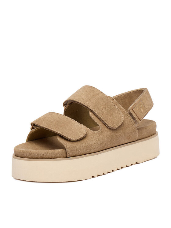 Roxy Roxy Sandały CWBEOB-HY22031-3 Beżowy