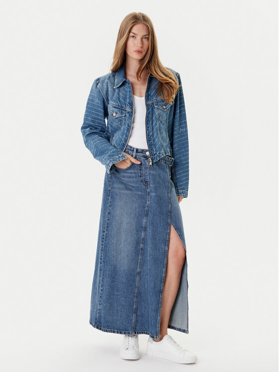 BOSS BOSS Jeansjacke 50542426 Blau Slim Fit