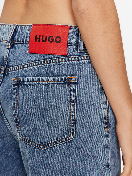 Hugo Hugo Farmer 50501503 Kék Relaxed Fit