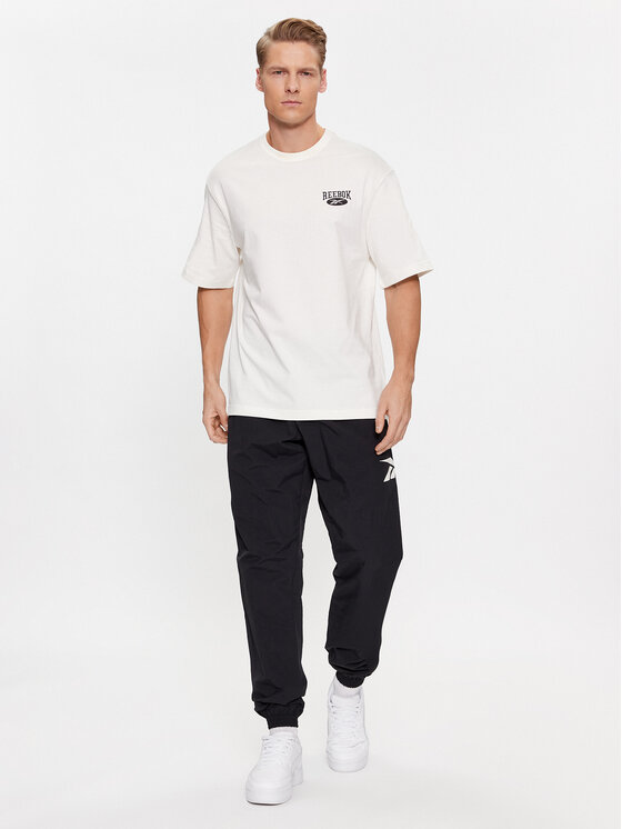 Reebok T shirt Archive Essentials IM1525 Bianco Regular Fit Modivo