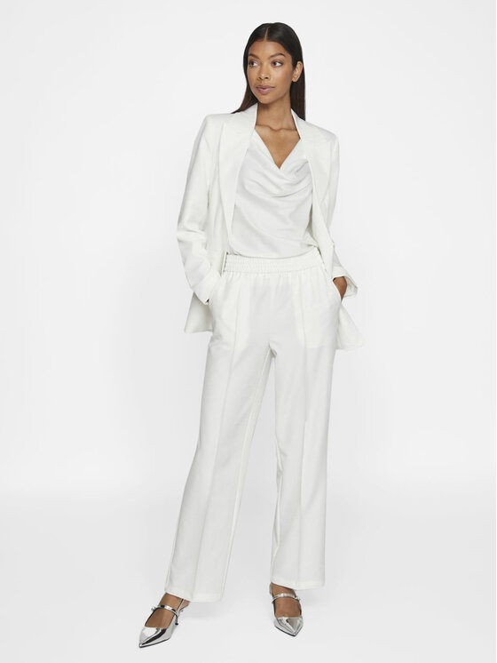 Vila Vila Bleizers Clara 14093128 Balts Regular Fit