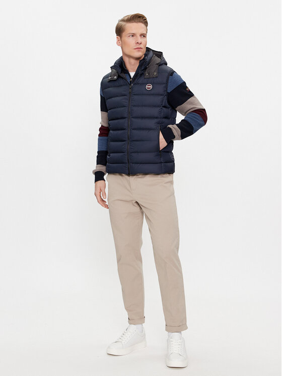 Colmar Colmar Bezrękawnik E-Concrete 1239 9WY Granatowy Regular Fit
