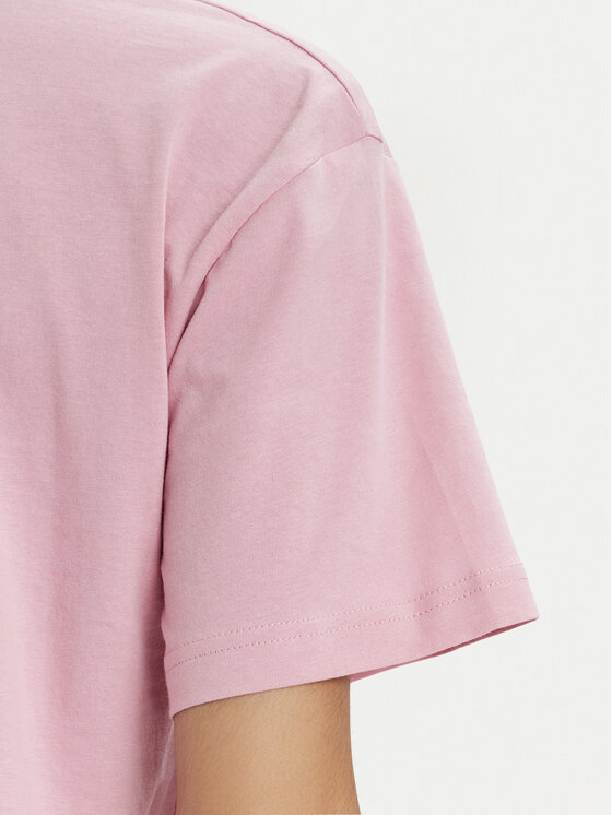 Lee Lee Тишърт 112350207 Розов Relaxed Fit