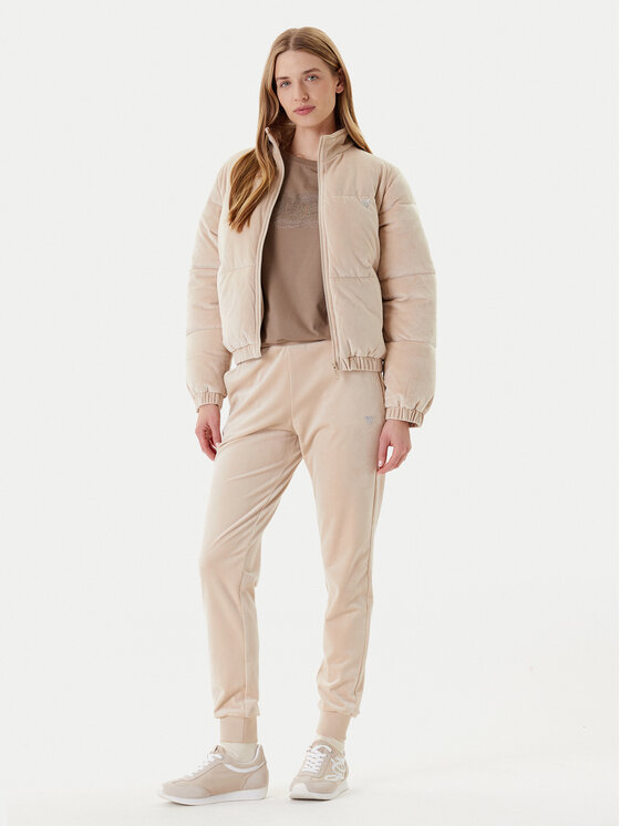 Guess Guess Зимно яке V4BL03 K0232 Бежов Regular Fit