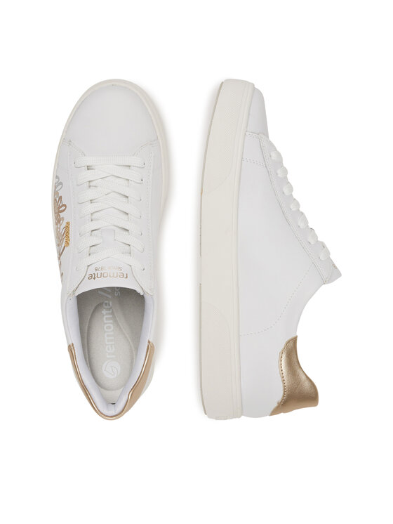 Remonte Remonte Sneakersy D2J00-81 Biały