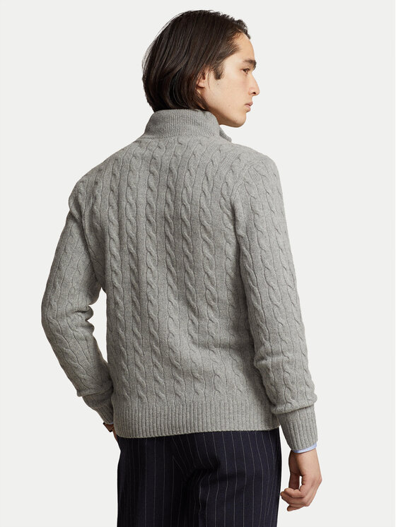 Polo Ralph Lauren Polo Ralph Lauren Svetr 710876766008 Šedá Regular Fit