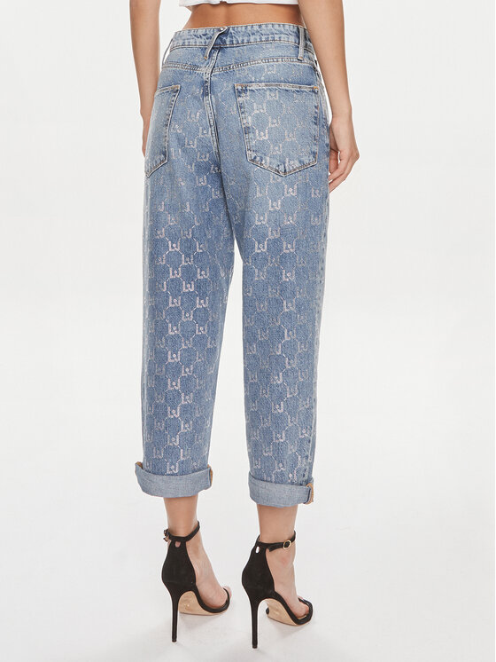 Liu Jo Liu Jo Jeans UA4093 D4854 Blu Boyfriend Fit