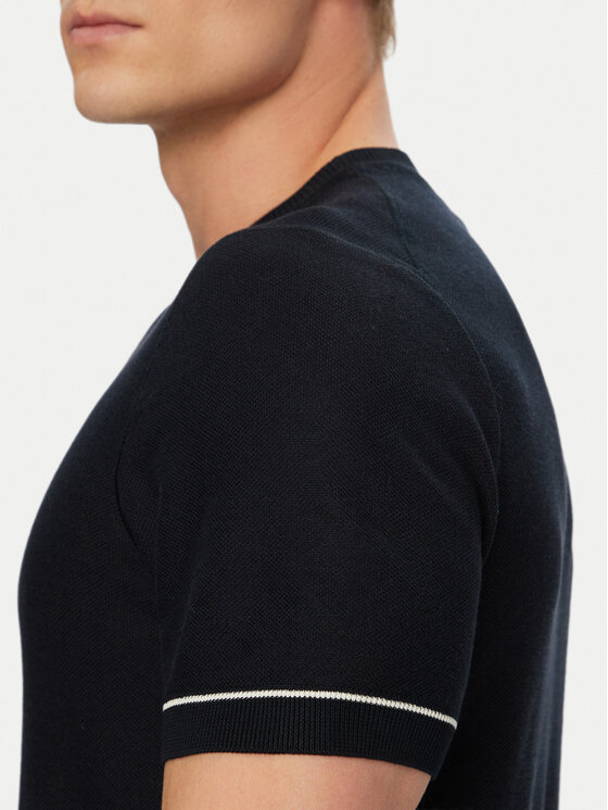 BOSS BOSS T-shirt H-Nalon 50560482 Tamnoplava Regular Fit