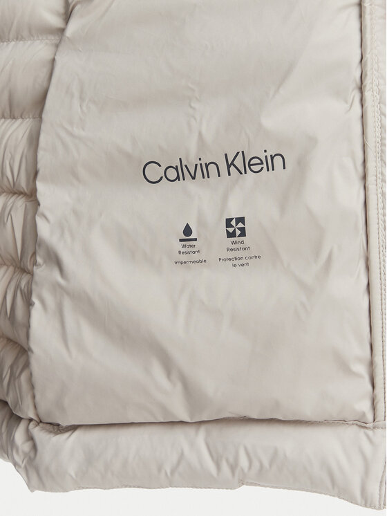 Calvin Klein Calvin Klein Demisezoninė striukė LV044G504G Šviesiai smėlinė Regular Fit