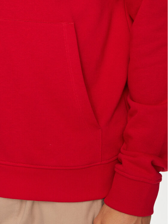 4F 4F Sweatshirt 4FWSS24TSWSM0951 Dunkelrot Regular Fit