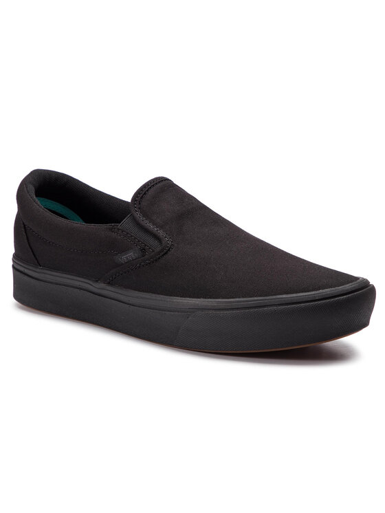 vans slip on comfycush black