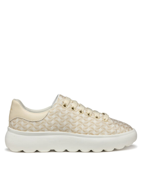 Geox Geox Sneakersy D Spherica Ec4.1 D55TCD 0DSBC C1122 Béžová