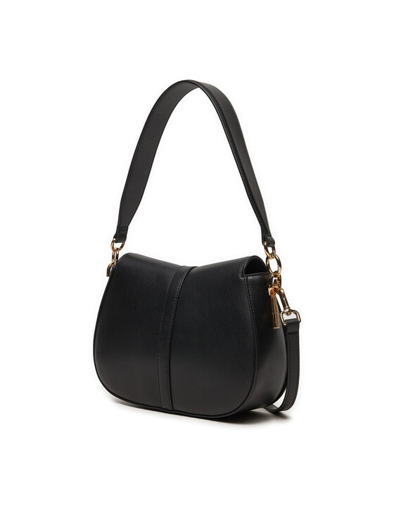 Tommy Hilfiger Handtasche Heritage Saddle Bag AW0AW16285 Schwarz  