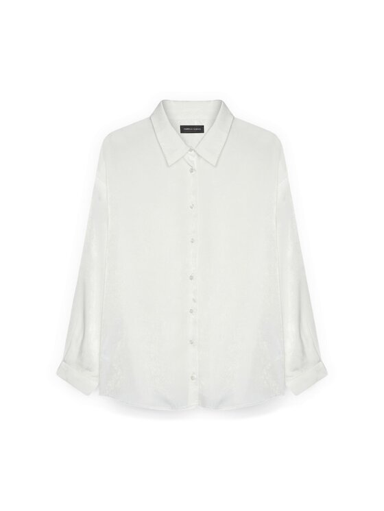 Fiorella Rubino Fiorella Rubino Camicia 5001L000160N011 Bianco Regular Fit