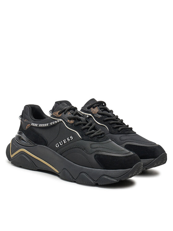 Guess Guess Sneakersy FL7MIC FAL12 Čierna