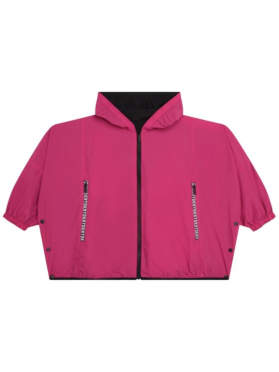 DKNY DKNY Μπουφάν μεταβατικό D36673 D Ροζ Regular Fit