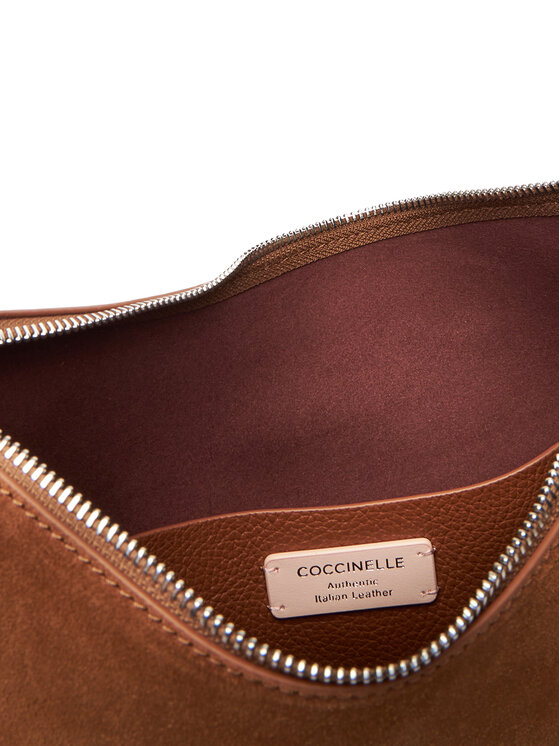 Coccinelle Coccinelle Torebka QKG Coccinellesunup Suede E1 QKG 13 01 01 Brązowy