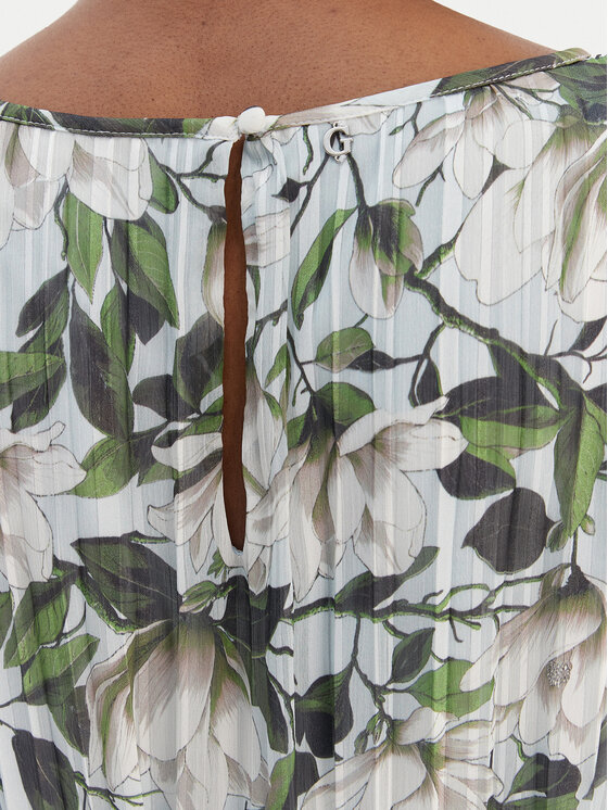 Guess Guess Rochie de zi W6RK37 WJ712 Verde Regular Fit