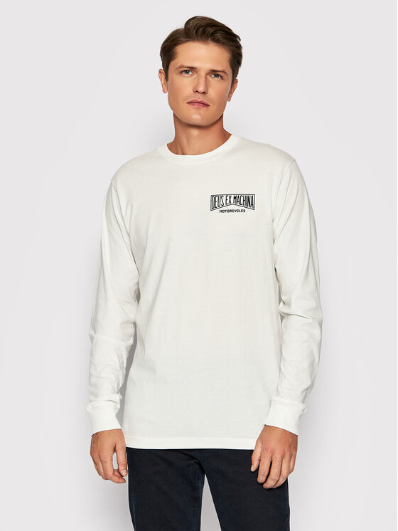 Longsleeve Leander Ls Tee DMF2011324B Bianco