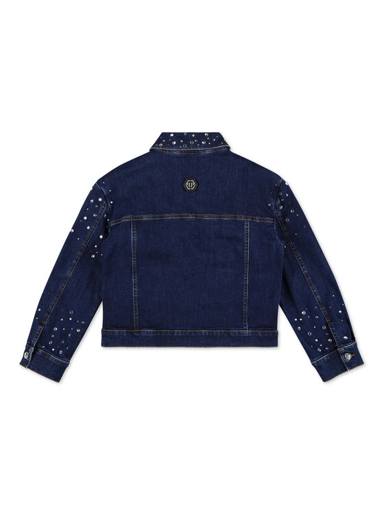 PHILIPP PLEIN PHILIPP PLEIN Giacca di jeans 5875 Celeste Comfort Fit