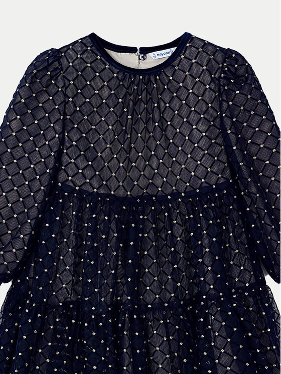 Mayoral Mayoral Rochie elegantă 4910 Bleumarin Regular Fit