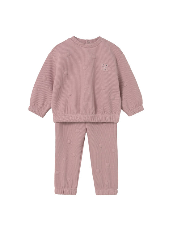 Mayoral Dres 2844 Różowy Regular Fit