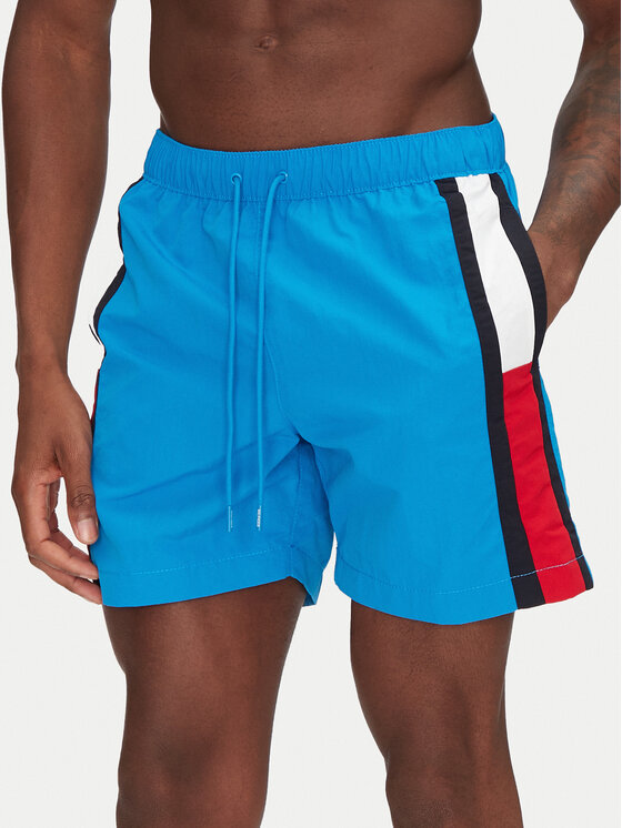 Męskie Szorty kąpielowe Tommy Hilfiger, Rozmiar XL, Grantowe, UM0UM02730